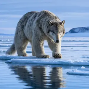 Polar bear + Wolf